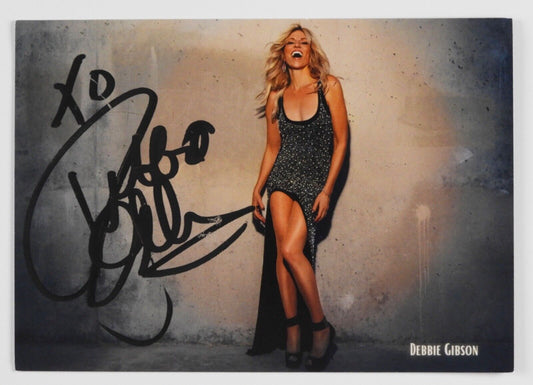 Debbie Gibson JSA Autograph Signed CD Insert Card