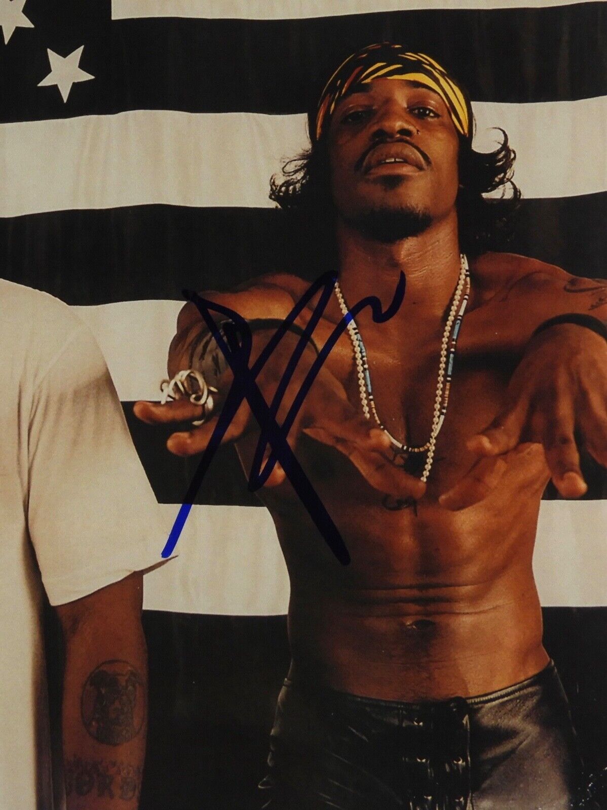 Outkast Andre 3000 JSA Autograph Signed Album Record Vinyl Stankonia