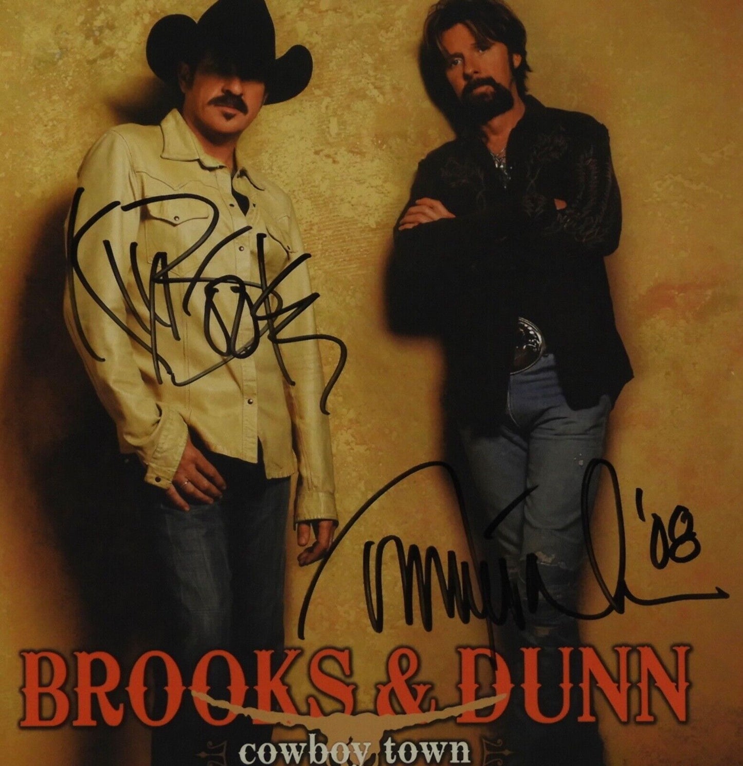 Brooks and Dunn JSA Autograph Signed 8 x 10 Photo