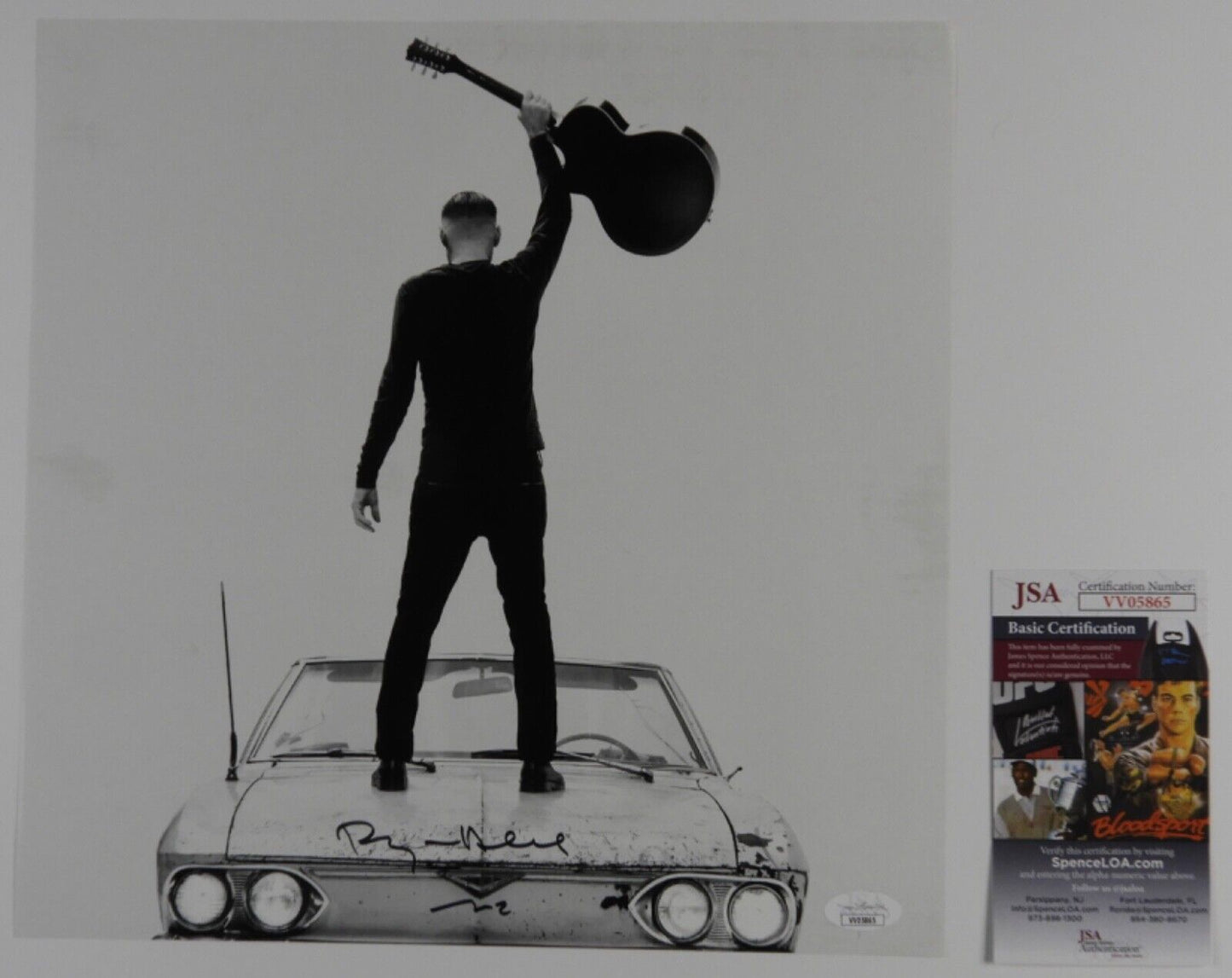 Bryan Adam Signed Autograph Lithograph Record Album JSA Vinyl So Happy It Hurts