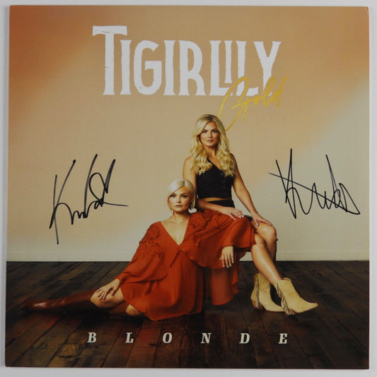 Tigirlily Gold JSA Signed Autograph Album Record Vinyl Blonde