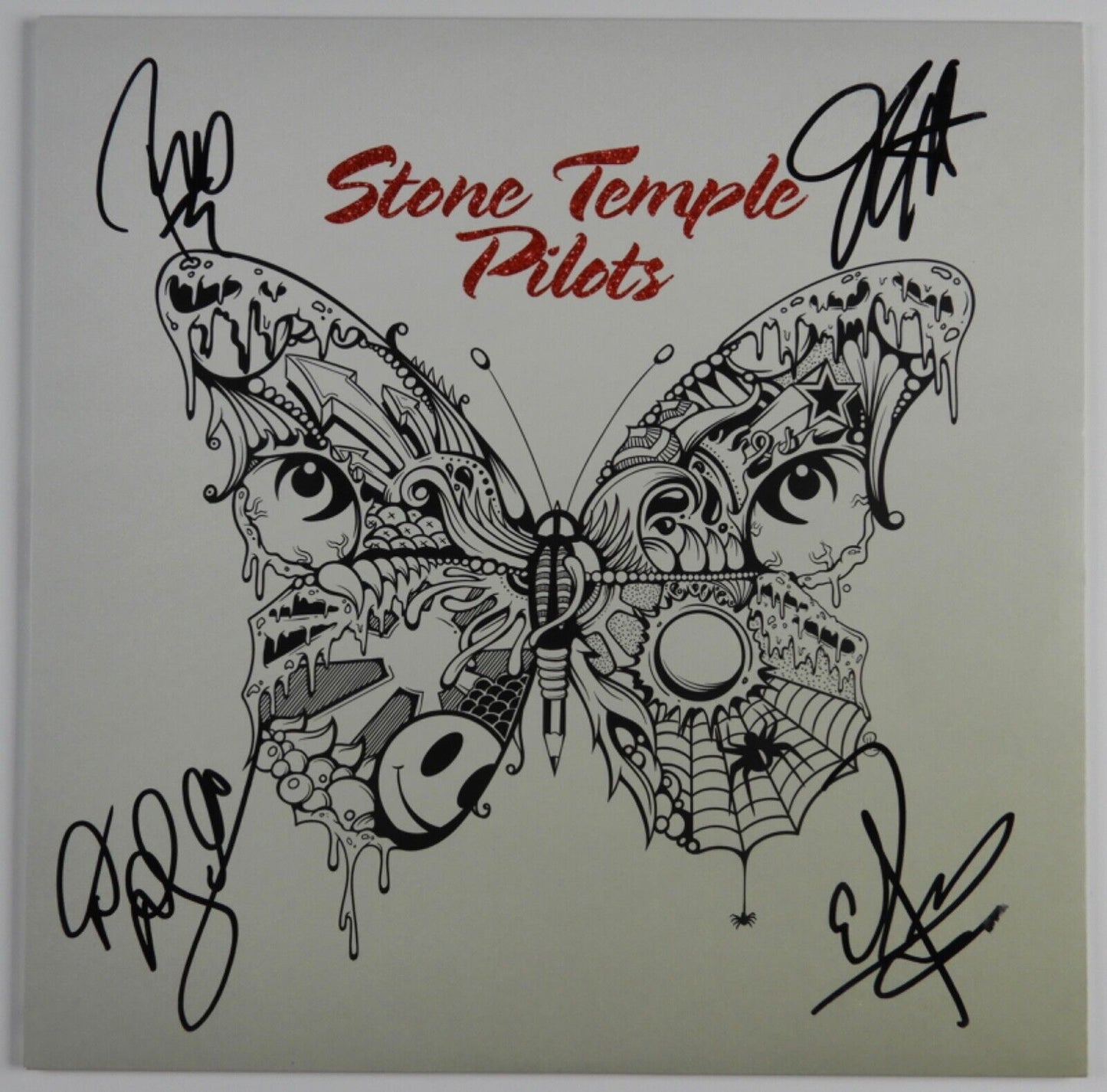 Stone Temple Pilots JSA Signed Autograph Album Record Vinyl Fully Signed