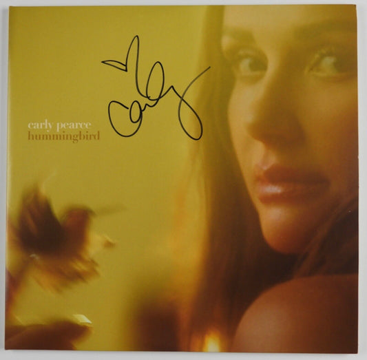 Carly Pearce JSA Signed Autograph Album Record Vinyl Hummingbird