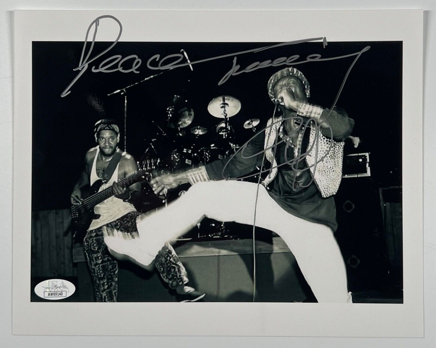 Jimmy Cliff JSA Signed Autograph 8 x 10 photo