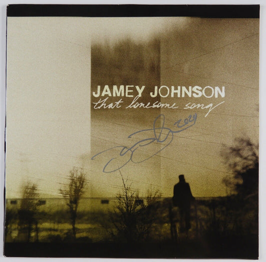 Jamey Johnson JSA Signed Autograph Album Record That Lonesome Song
