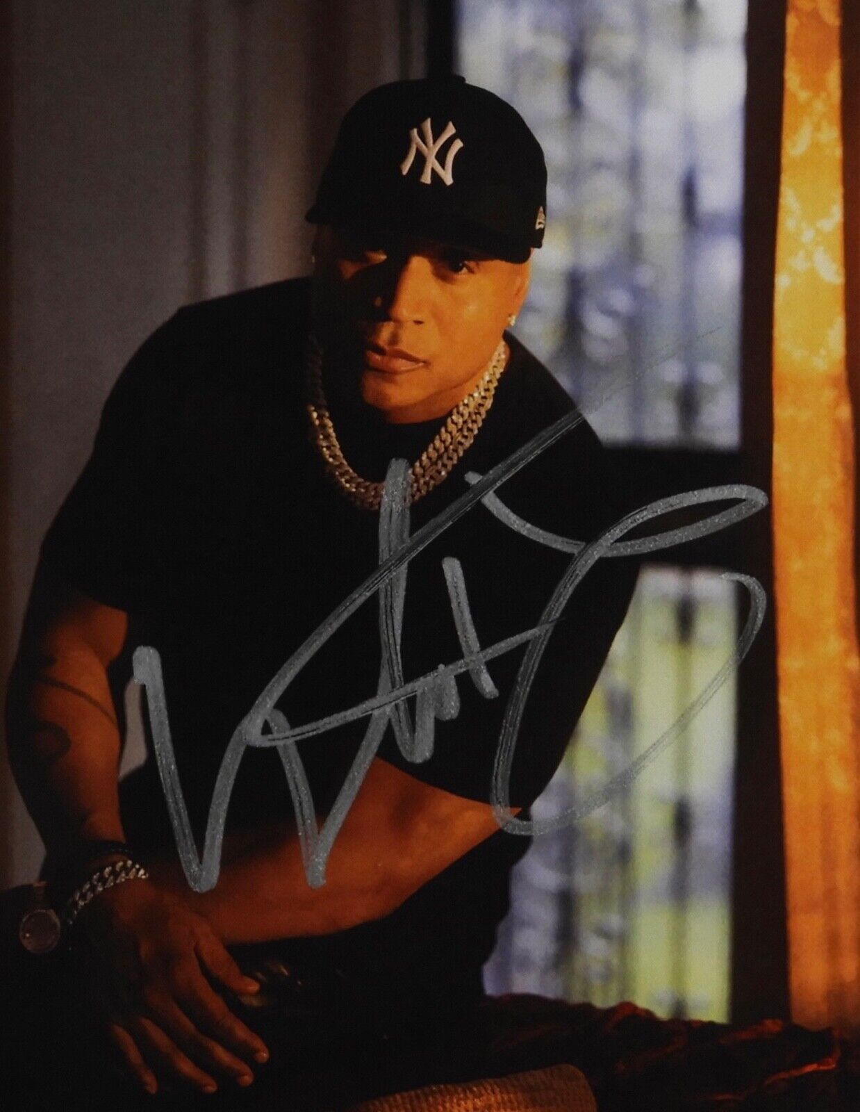 LL Cool J JSA Signed Autograph Signed 8 x 10 with New Vinyl The Force