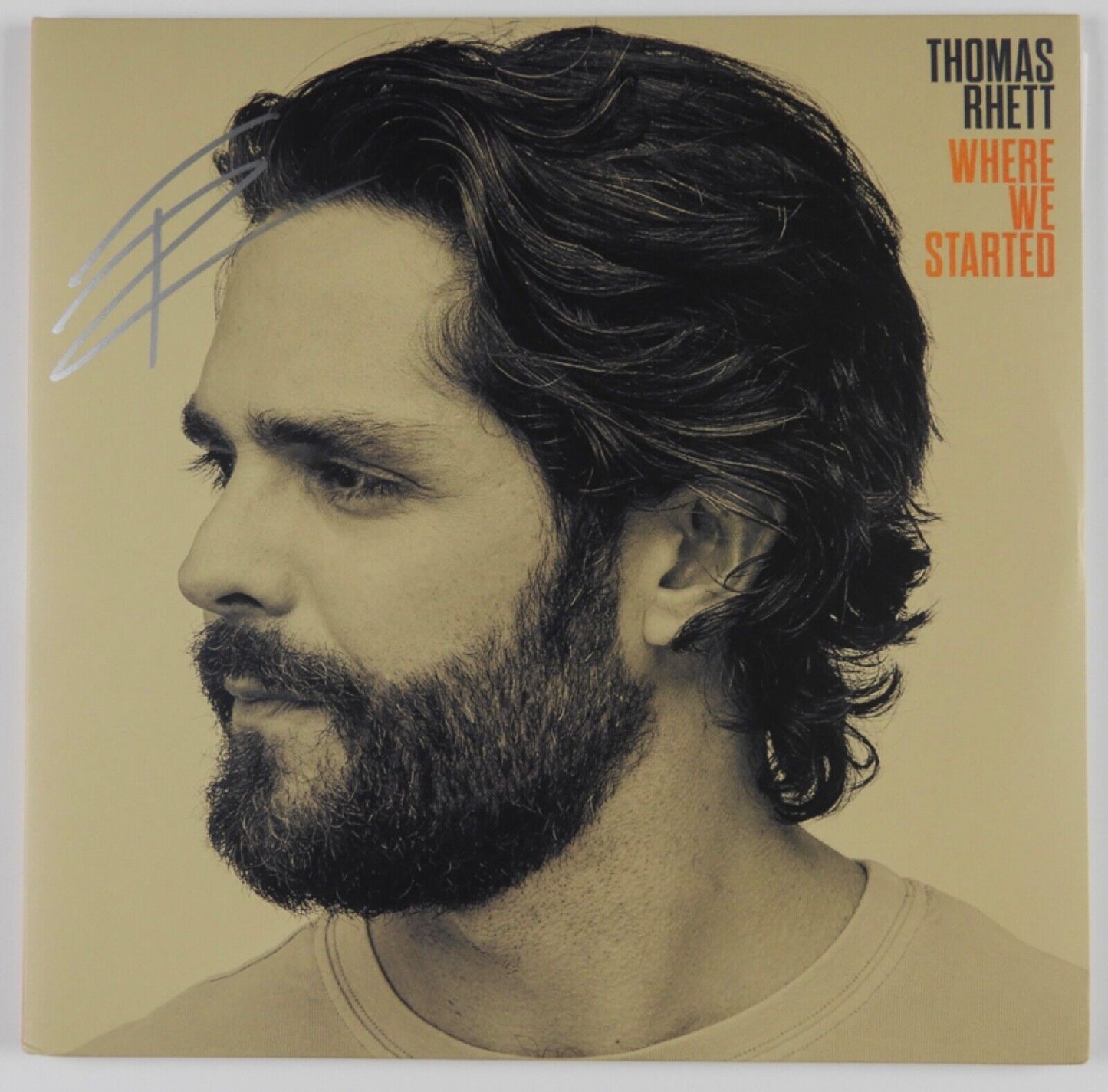 Thomas Rhett JSA Signed Autograph Album Record Vinyl Where We Started