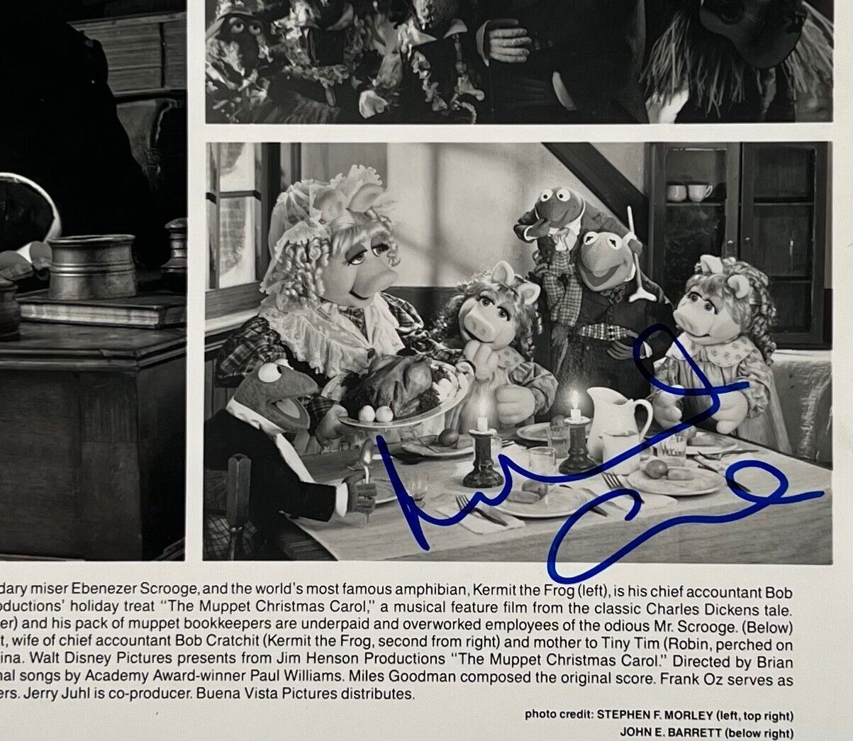 Michael Caine JSA Signed Autograph 8 x 10 photo