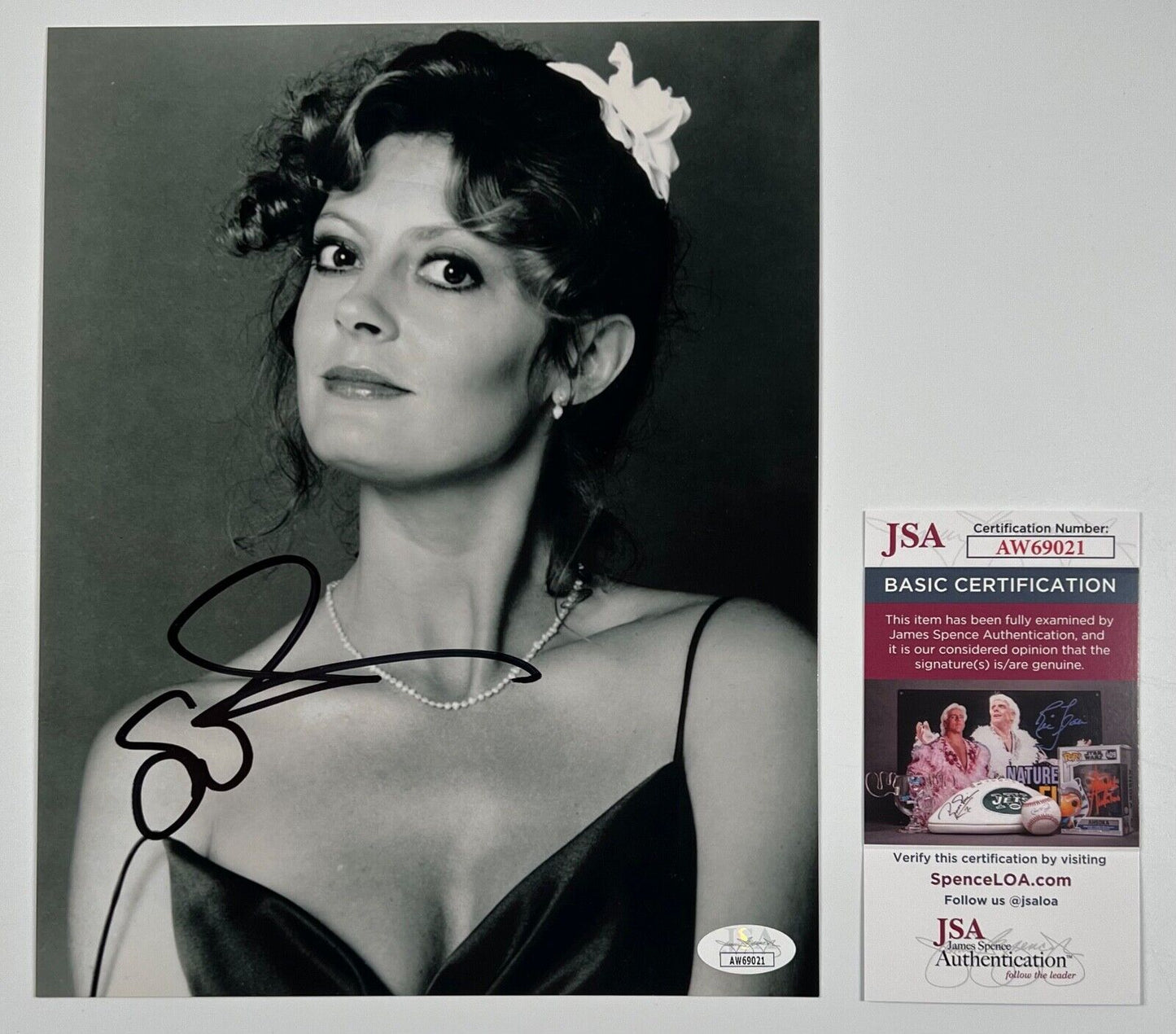 Susan Sarandon JSA Signed Autograph 8 x 10 photo