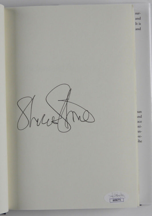 Sharon Stone JSA Autograph Signed Book The Beauty Of Living Twice