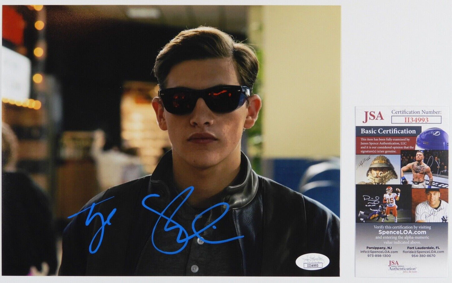 Tye Sheridan Autograph JSA 8 x 10 Signed Photo Player One XMen