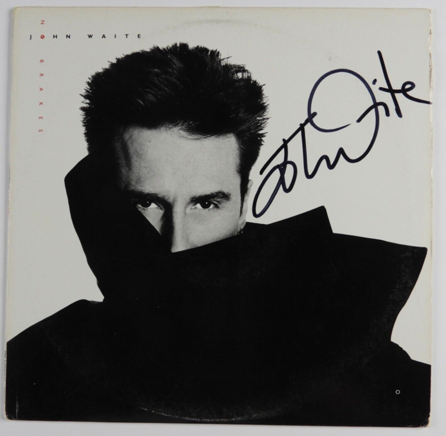 John Waite JSA Autograph Signed Record Album Vinyl No Brakes
