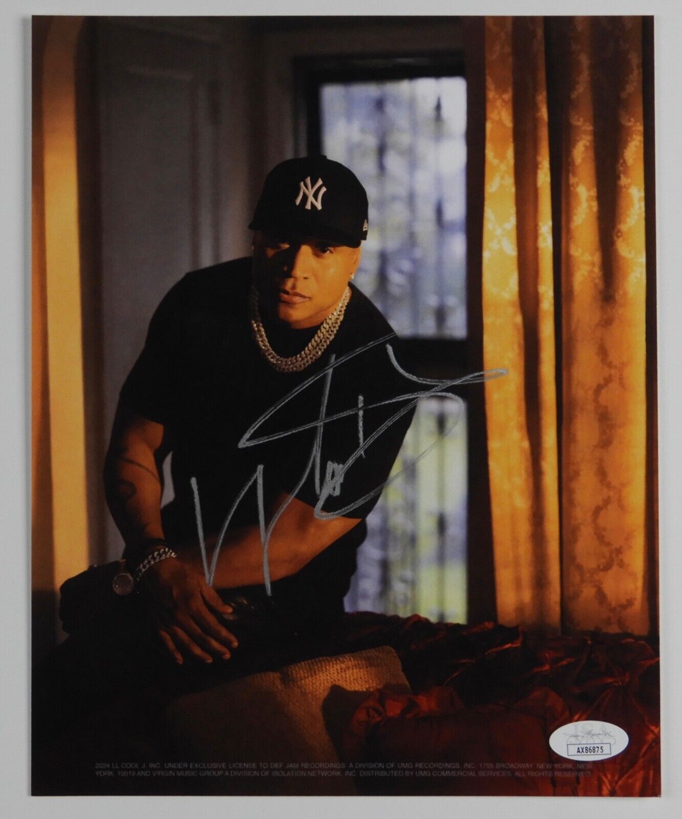 LL Cool J JSA Signed Autograph Signed 8 x 10 with New Vinyl The Force