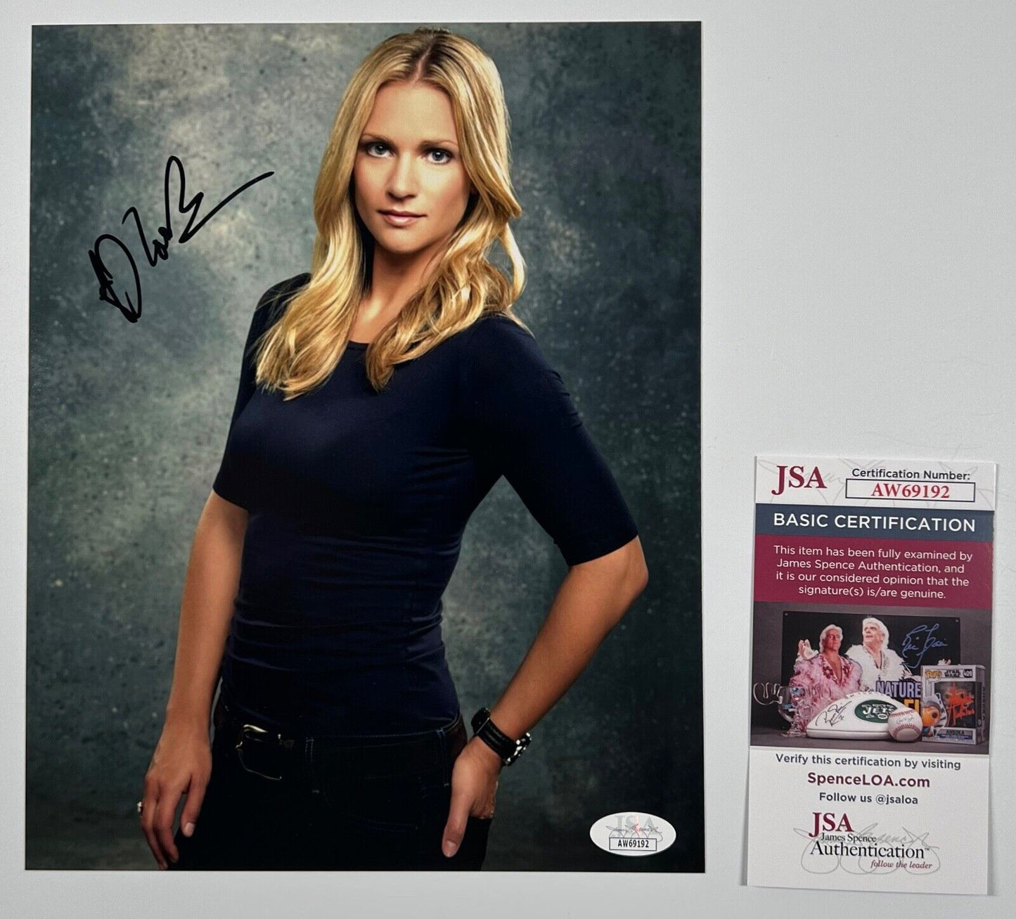 AJ Cook JSA Signed Autograph Photo 8 x 10
