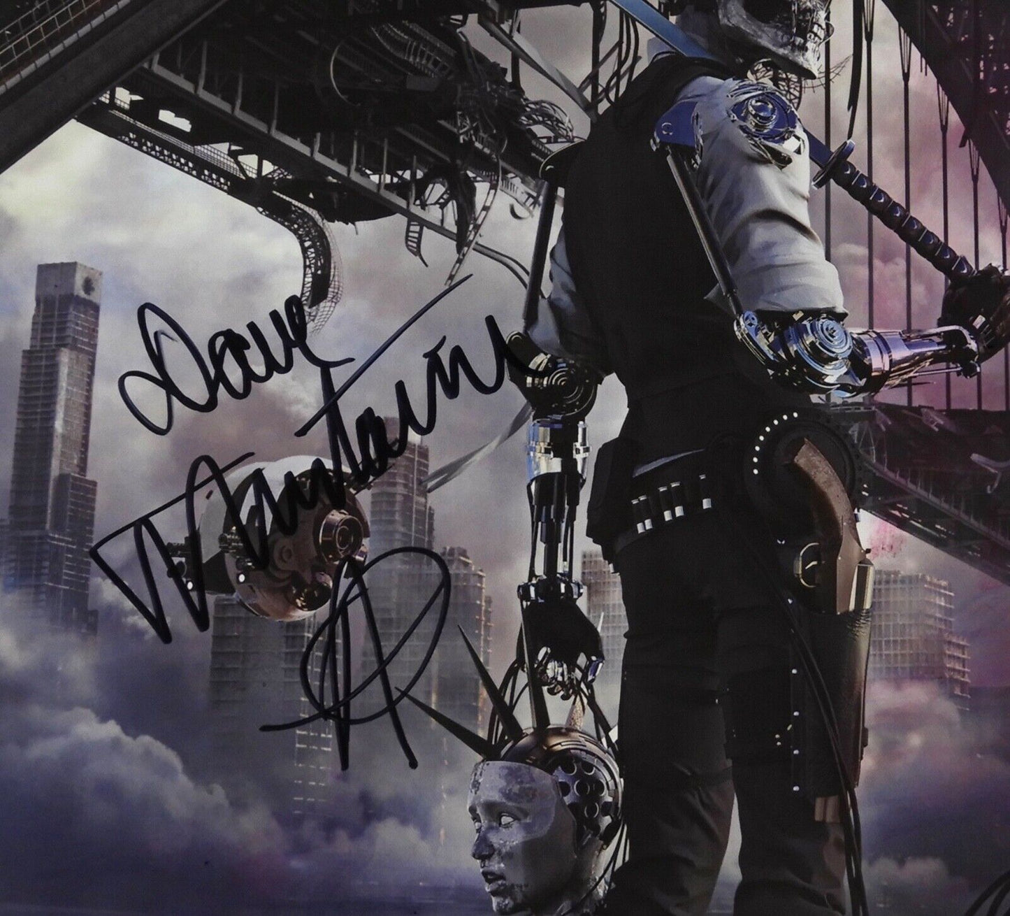 Dave Mustaine JSA Signed Autograph Album Record Vinyl Signed Megadeth