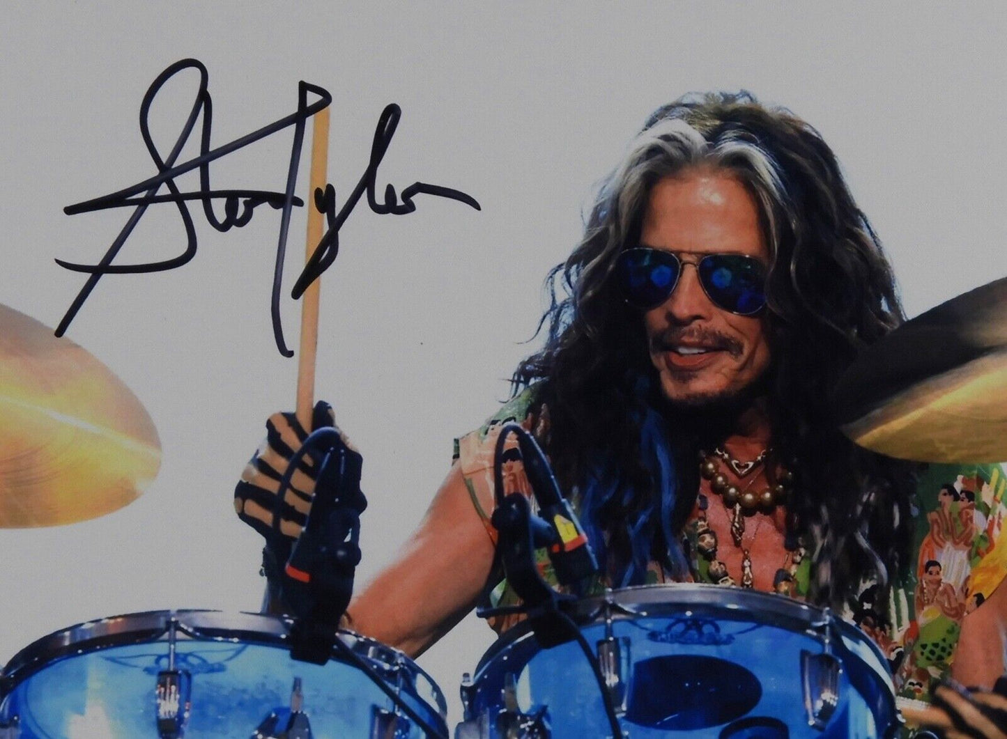 Steven Tyler JSA Signed Autograph 8 x 10 photo Aerosmith