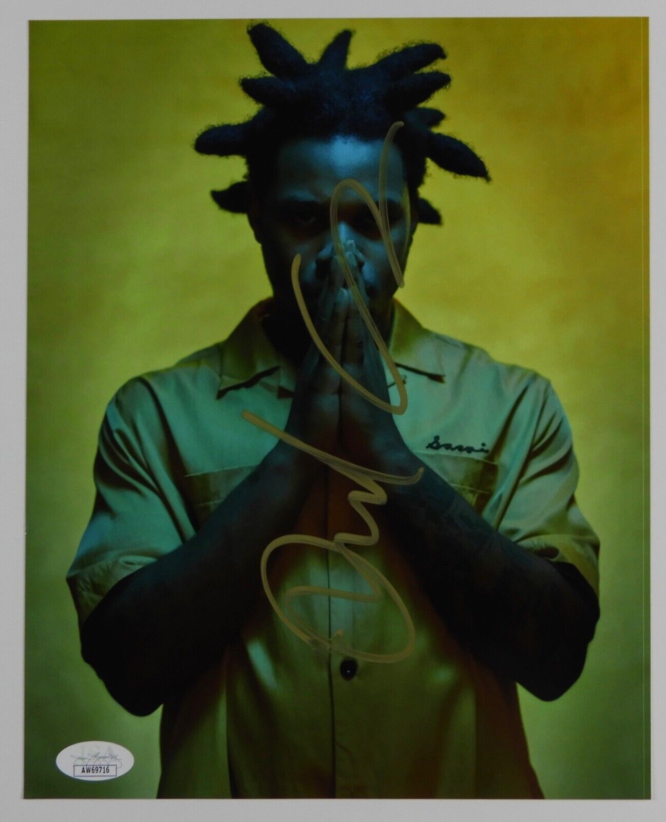 Denzel Curry JSA Signed Autograph 8 x 10 photo