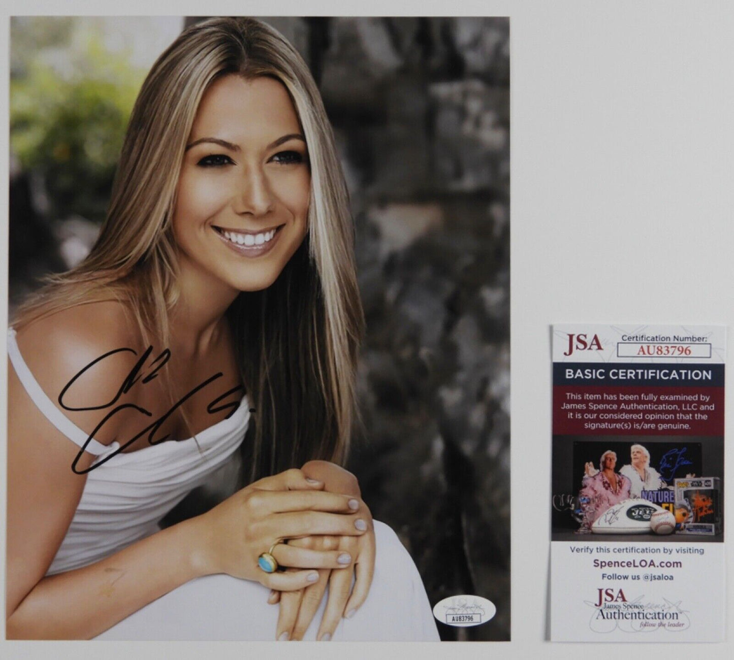 Colbie Caillat JSA Fully Signed Autograph 8 x 10 Photo Country Music Star