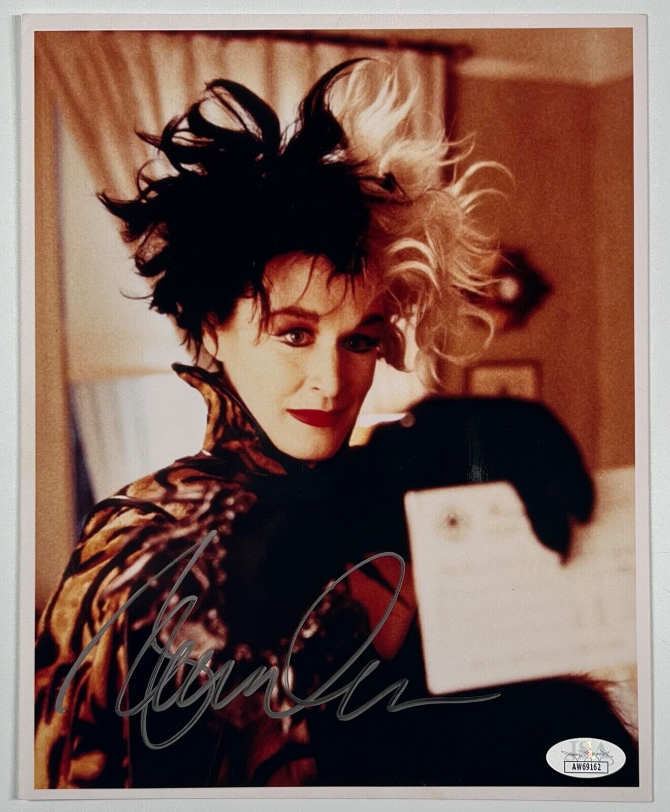 Glenn Close JSA Signed Autograph 8 x 10 photo