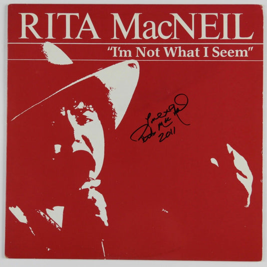 Rita MacNeil JSA Signed Autograph Album Record Vinyl I'm Not What I Seem