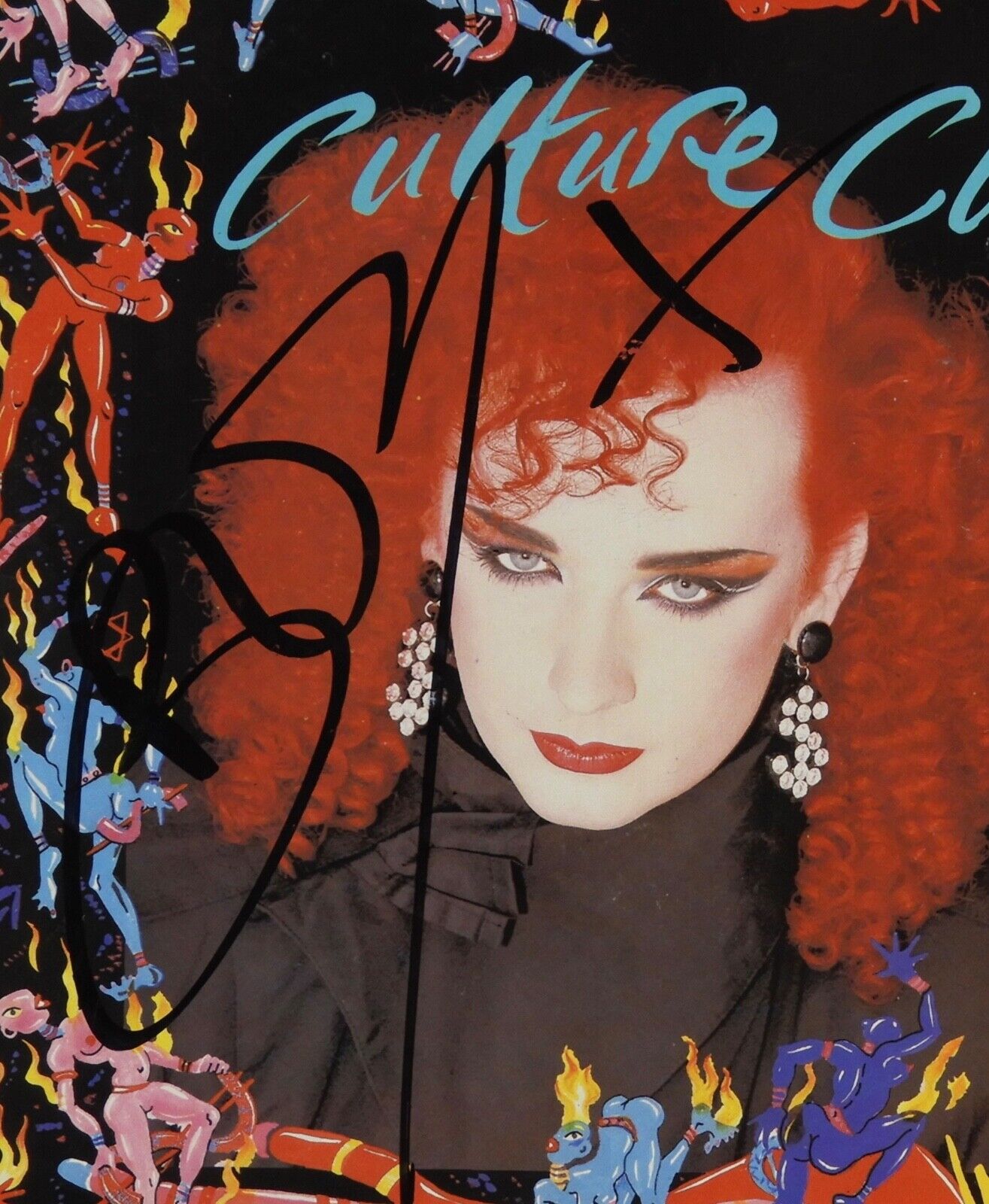 Boy George JSA Signed Autograph Record Album Vinyl Culture Club