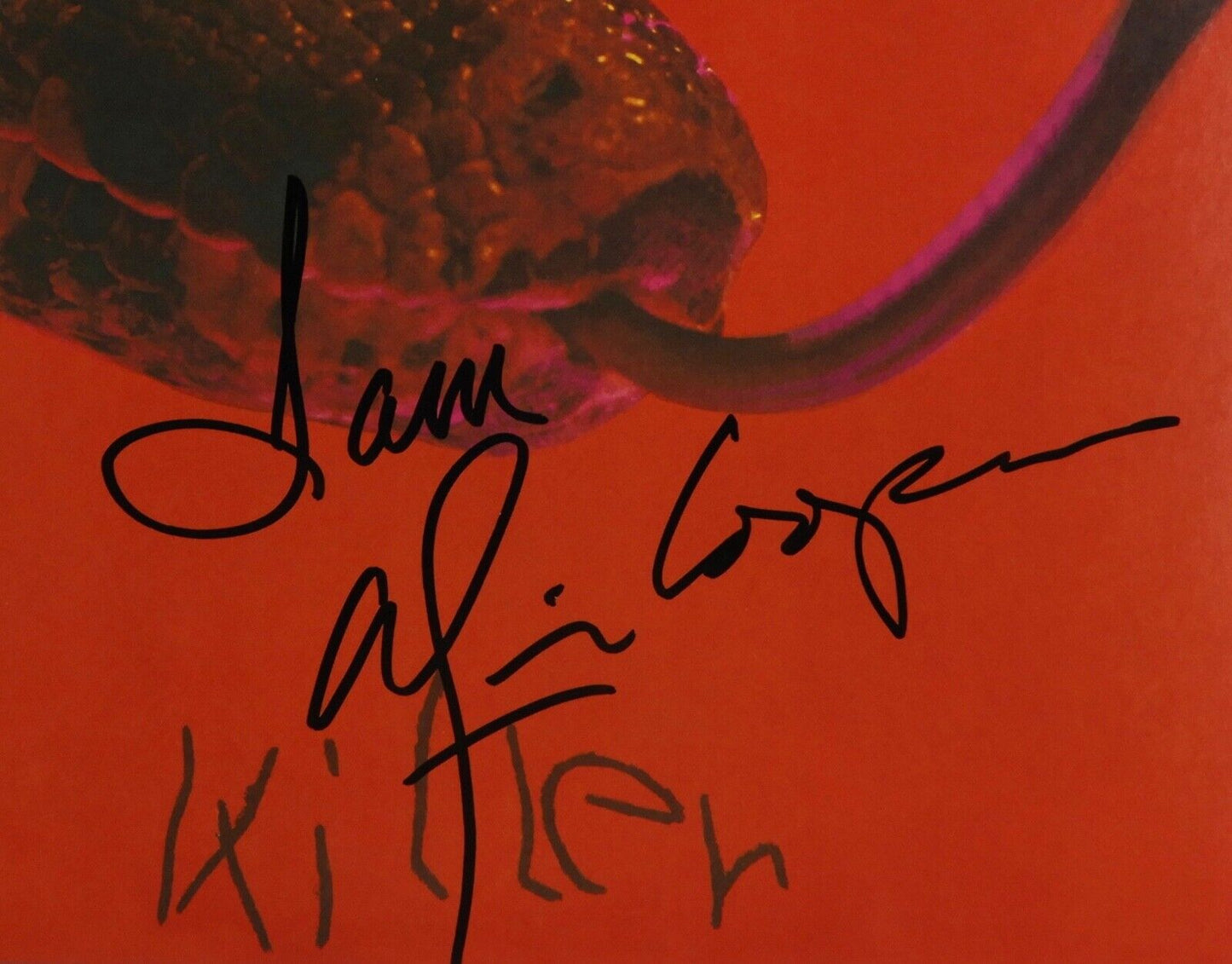 Alice Cooper JSA Signed Autograph Album Record Vinyl Killer