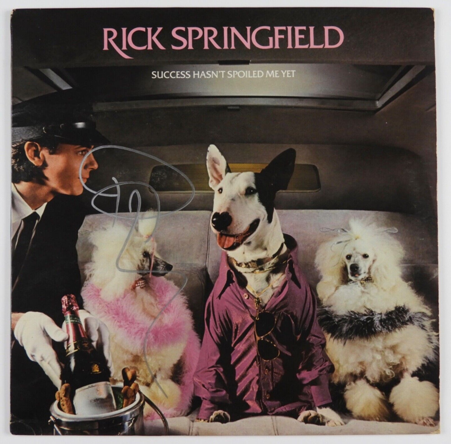 Rick Springfield JSA Autograph Signed Album Vinyl Record Success Hasn't Spoiled