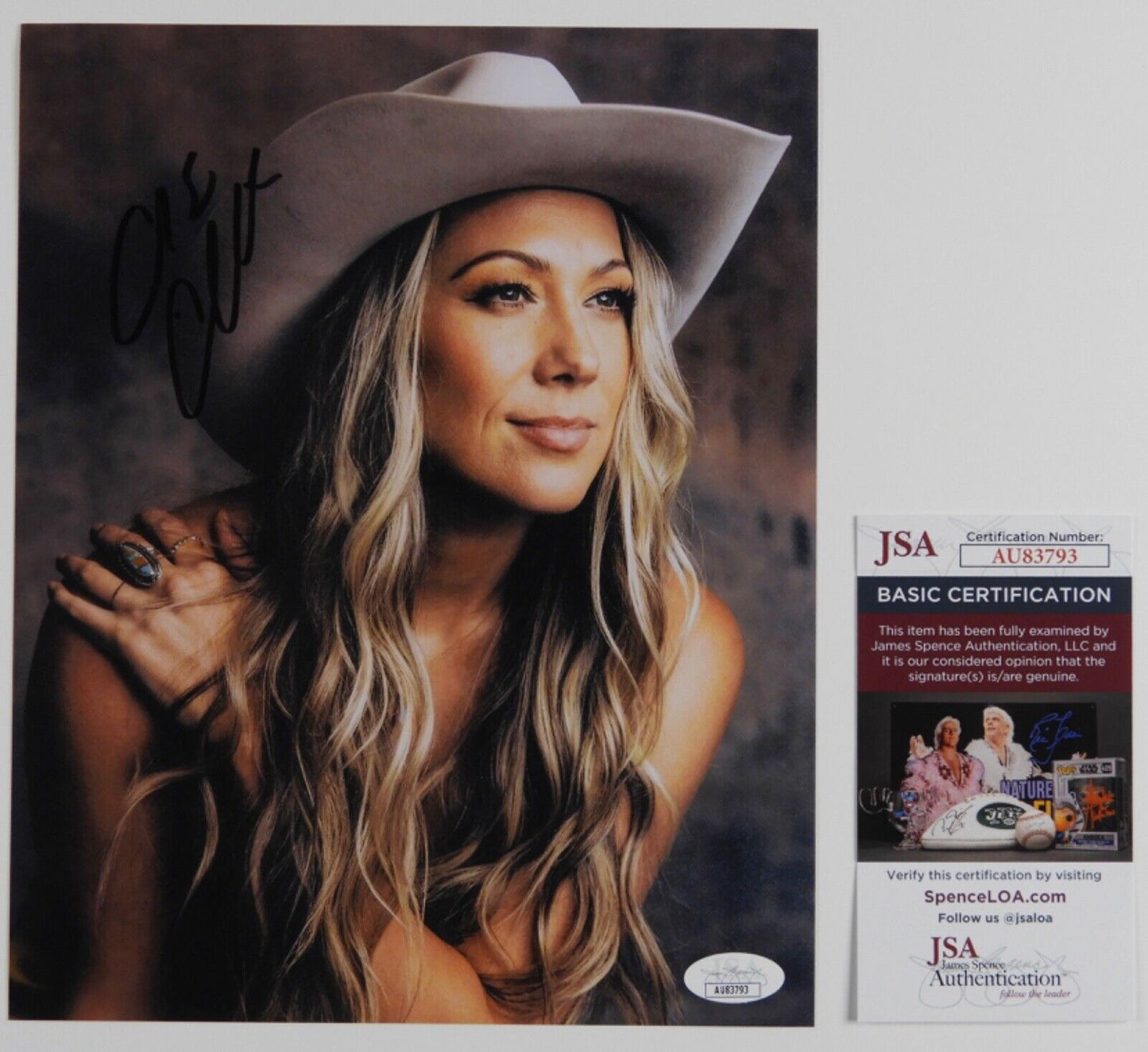 Colbie Caillat JSA Fully Signed Autograph 8 x 10 Photo Country Music Star