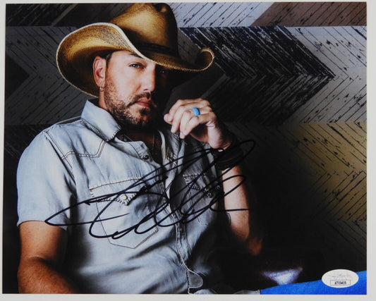 Jason Aldean JSA Autograph Signed 8 x 10 photo Country Star