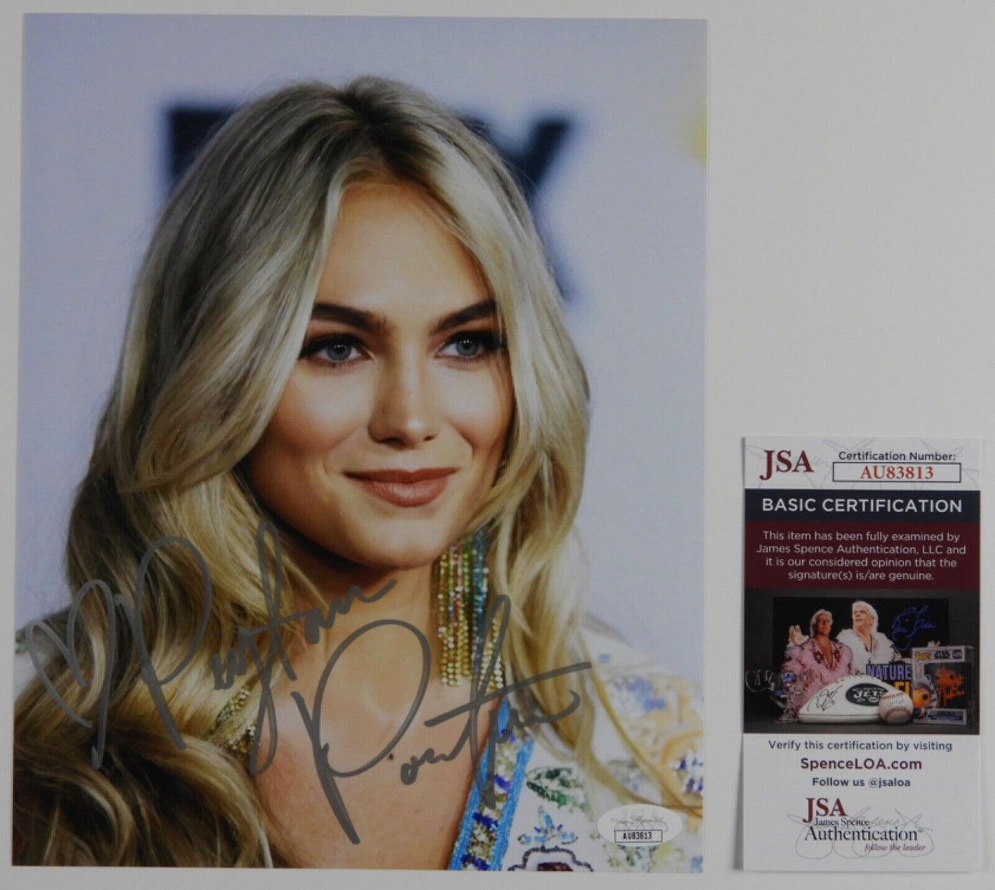 Peyton Porter JSA Signed Autograph 8 x 10 Photo Country Music Star