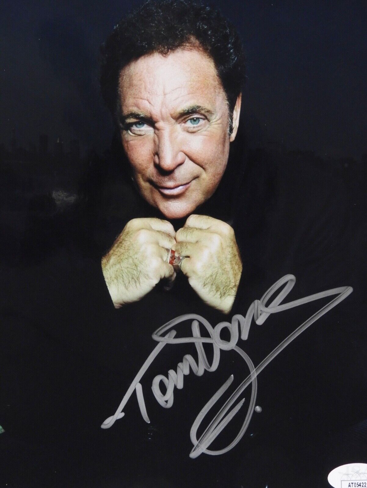 Tom Jones JSA Signed Autograph 8 x 10 Photo