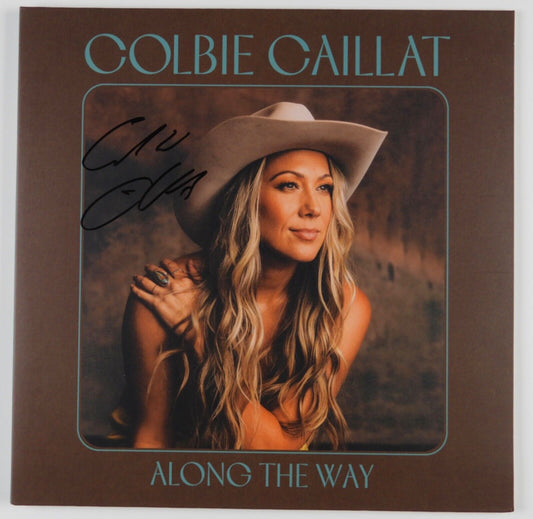 Colbie Caillat JSA Signed Autograph Album Record Vinyl Along The Way
