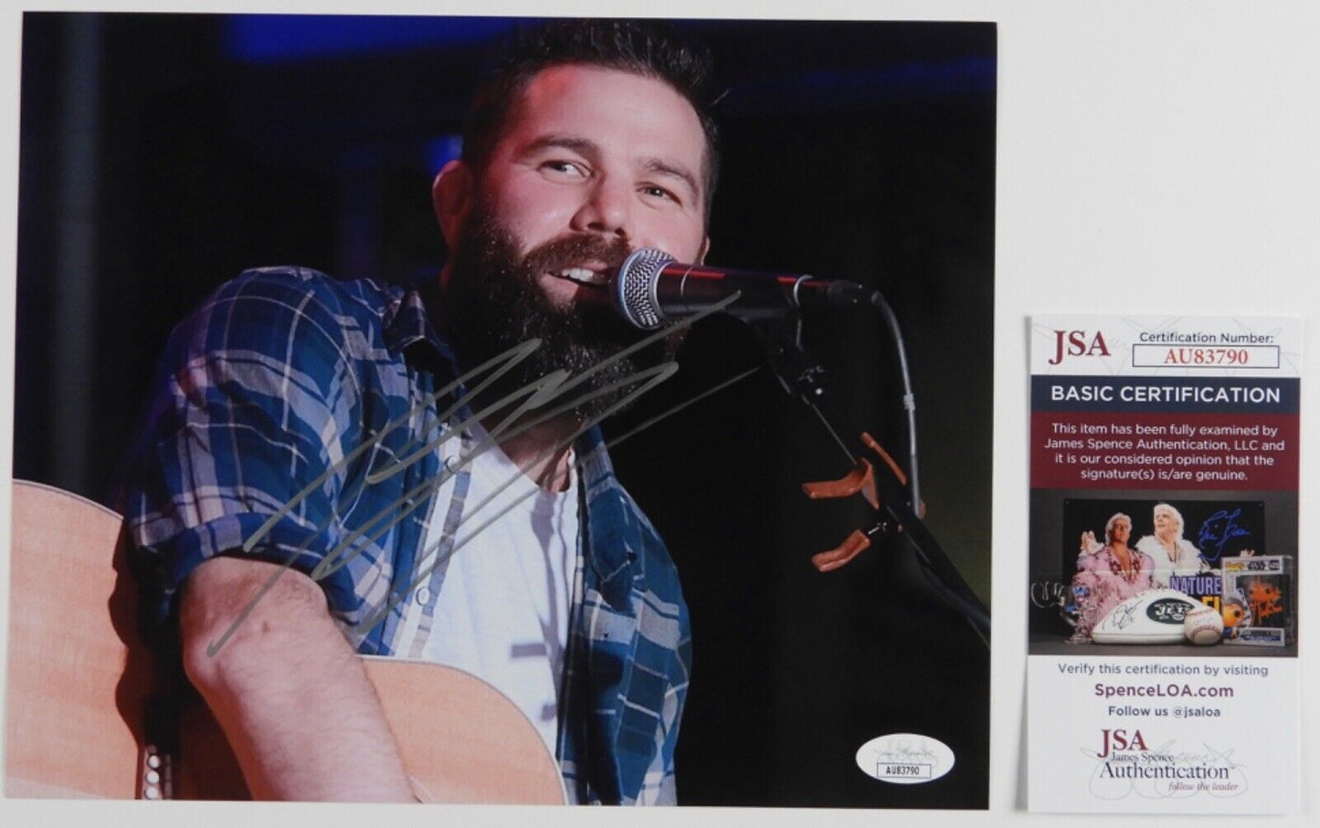 Jordan Davis JSA Signed Autograph 8 x 10 Photo Country Music Star