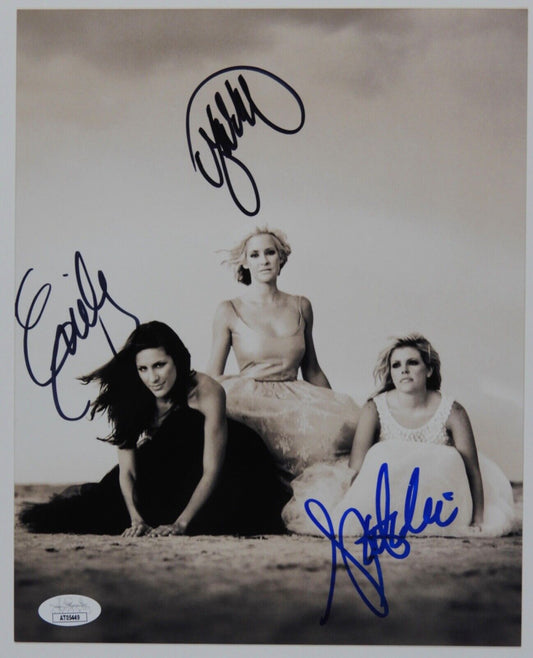 Dixie Chicks Autograph Signed Photo JSA Full Band 8 x 10 The Chicks