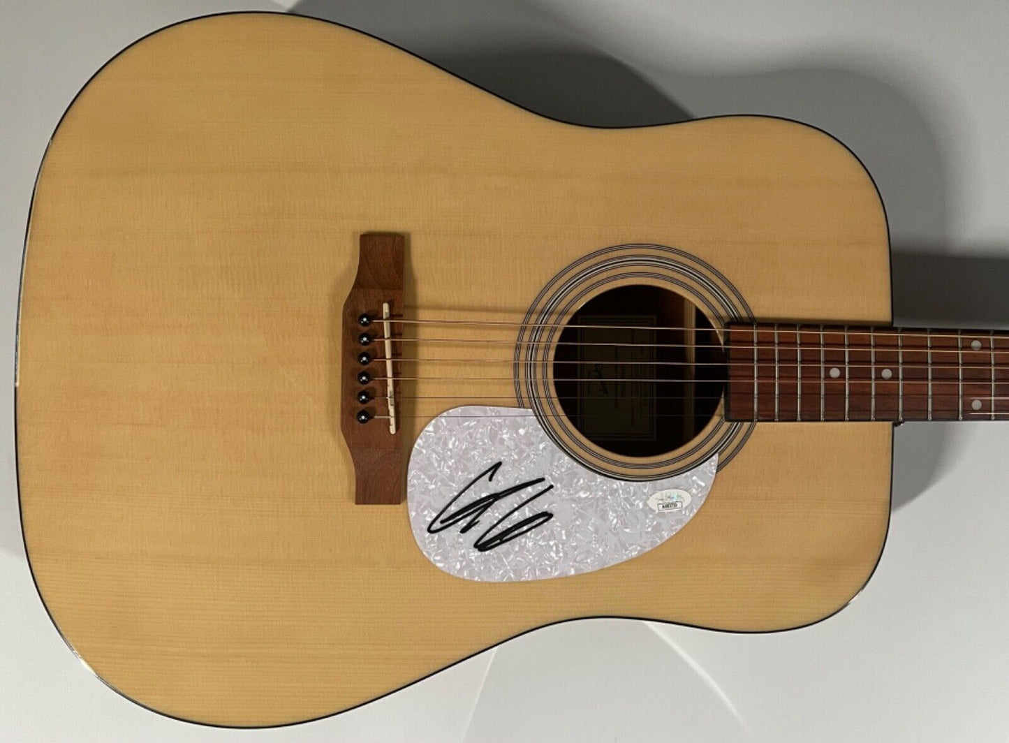 Bradley Gilber JSA Autograph Signed Guitar Epiphone Acoustic