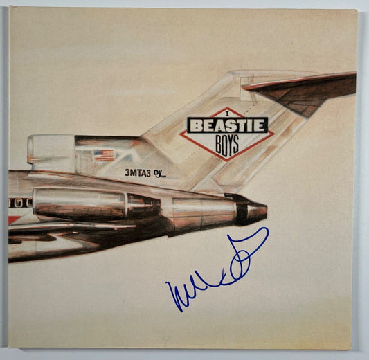 Mike D Beatie Boys JSA Signed Autograph Record Album Licensed to Ill