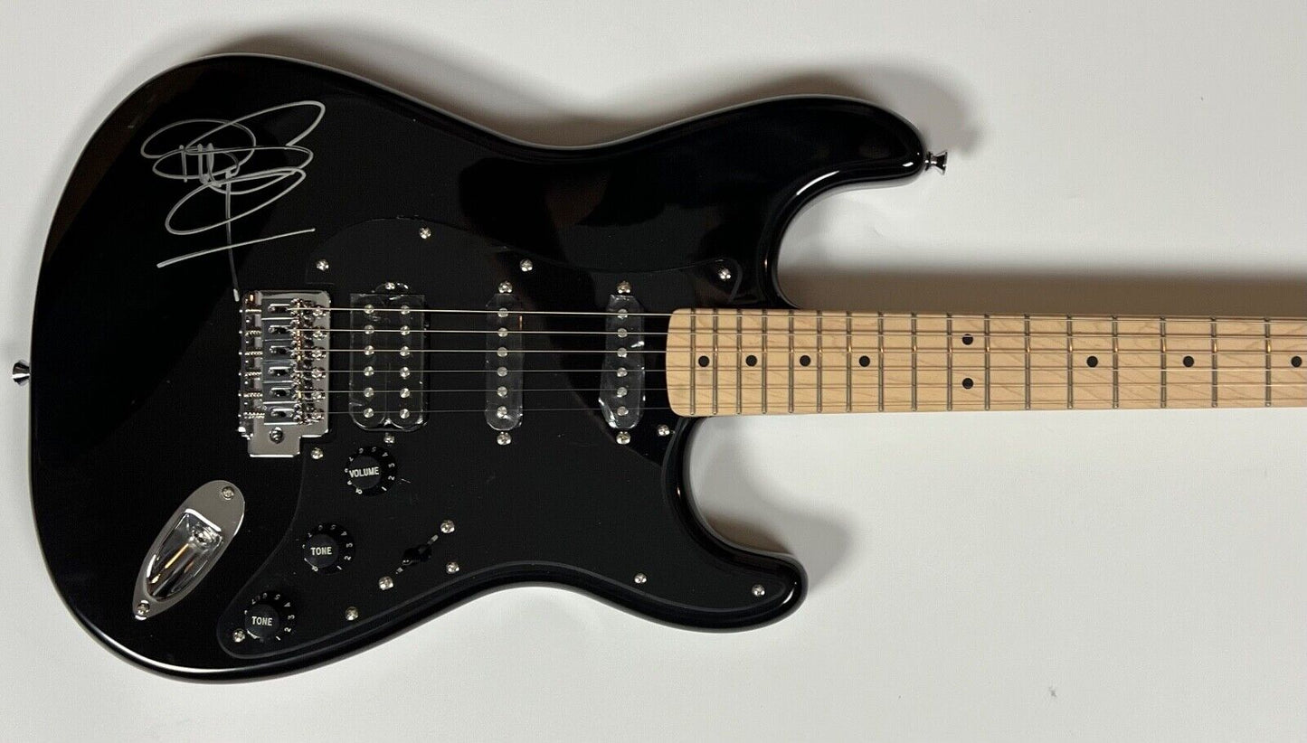 Rick Springfield Autograph Signed Stratocaster Fender Squier Guitar