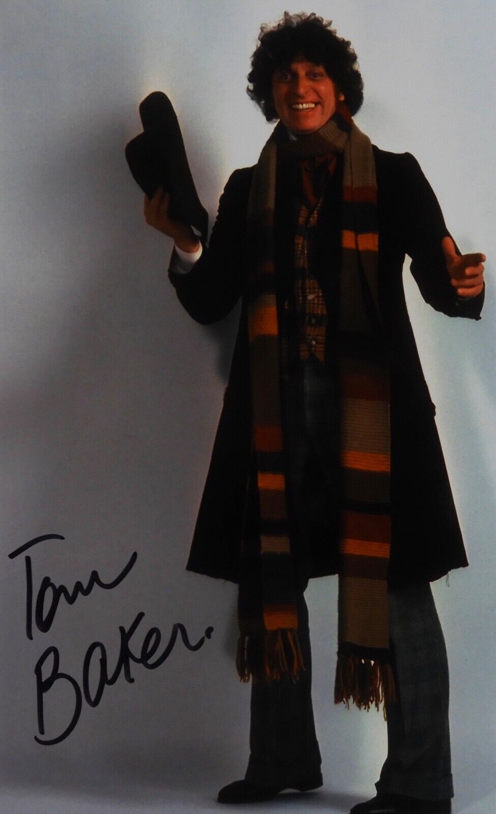 Tom Baker  Doctor Who Autograph Signed Photo JSA COA 8 x 10 Dr Who