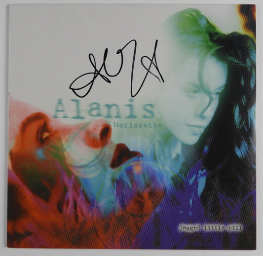 Alanis Morissette JSA Signed Autograph Record Album Vinyl Jagged Little Pill