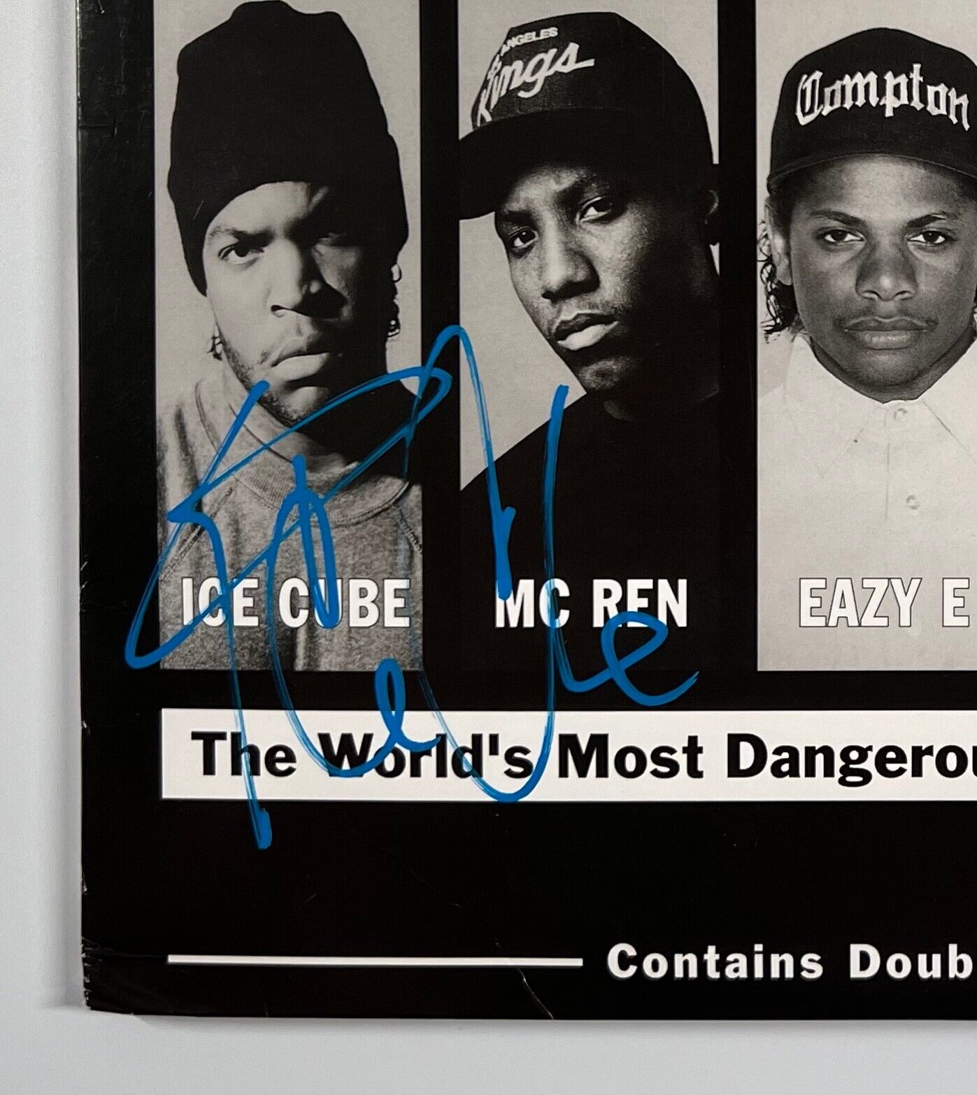Ice Cube N.W.A.  JSA Signed Autograph Record Album Greatest Hits