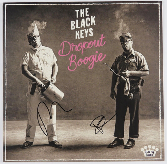 The Black Keys Signed Autograph JSA Record Album Vinyl Dropout Boogie