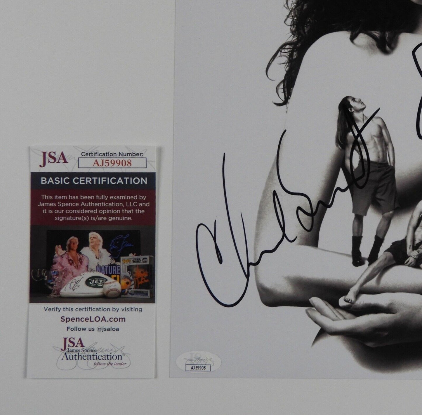 Red Hot Chili Peppers Signed Autograph JSA Album Photo Mothers Milk