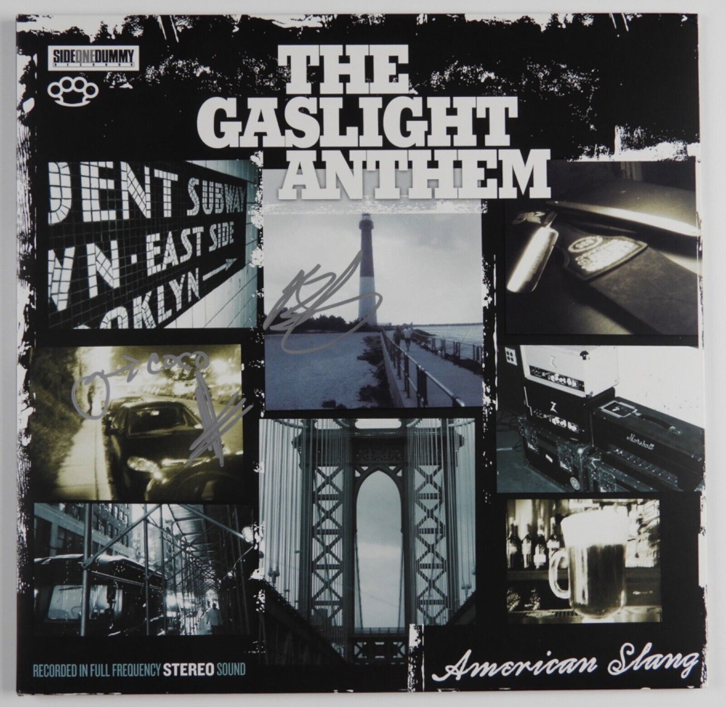 The Gaslight Anthem JSA Signed Autograph Album Record Vinyl American Slang