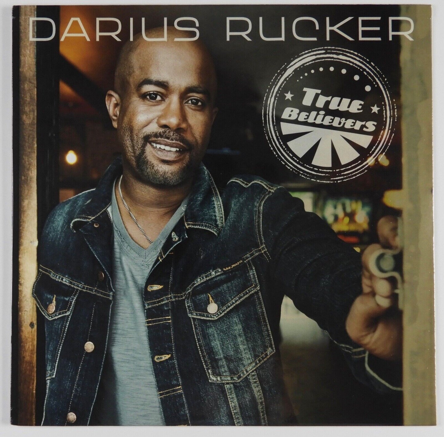 Darius Rucker JSA Signed Autograph Album Insert True Believers