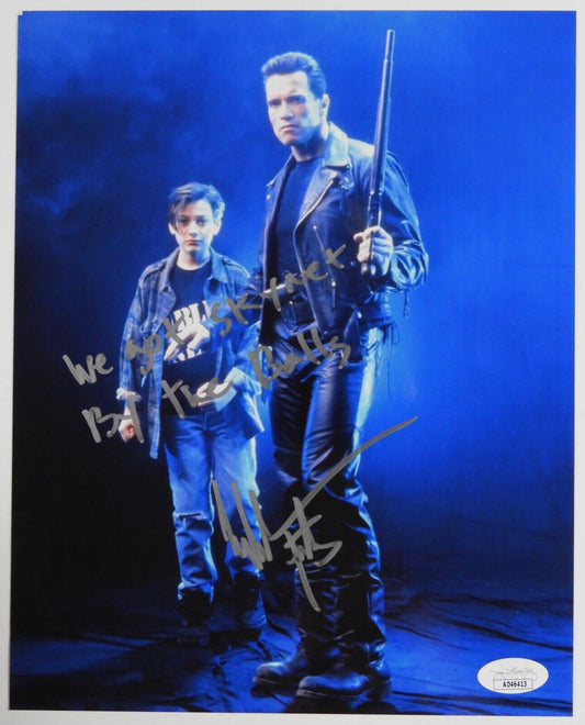 Edward Furlong JSA Signed Autograph Photo 8 x 10 Terminator 2