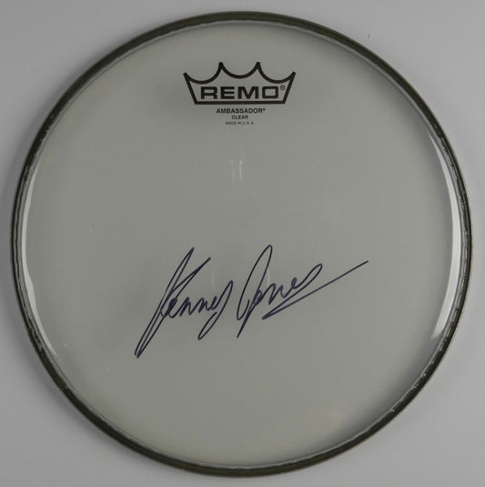 The Who Faces Kenny Jones Autograph Signed Drum Head REAL COA 10"