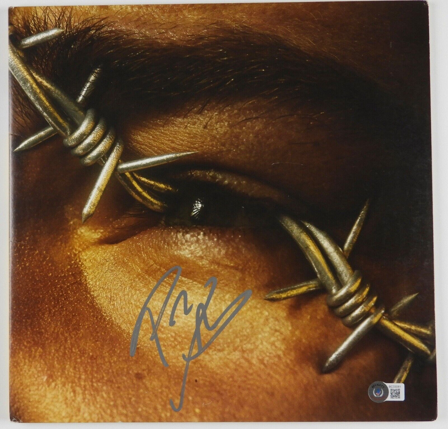 Post Malone Beckett Autograph Signed Album Record Beer Bongs & Bentleys
