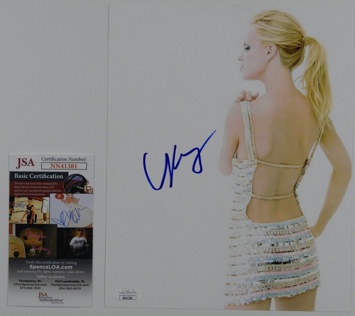 Mena Suvari JSA Signed Autograph Photo