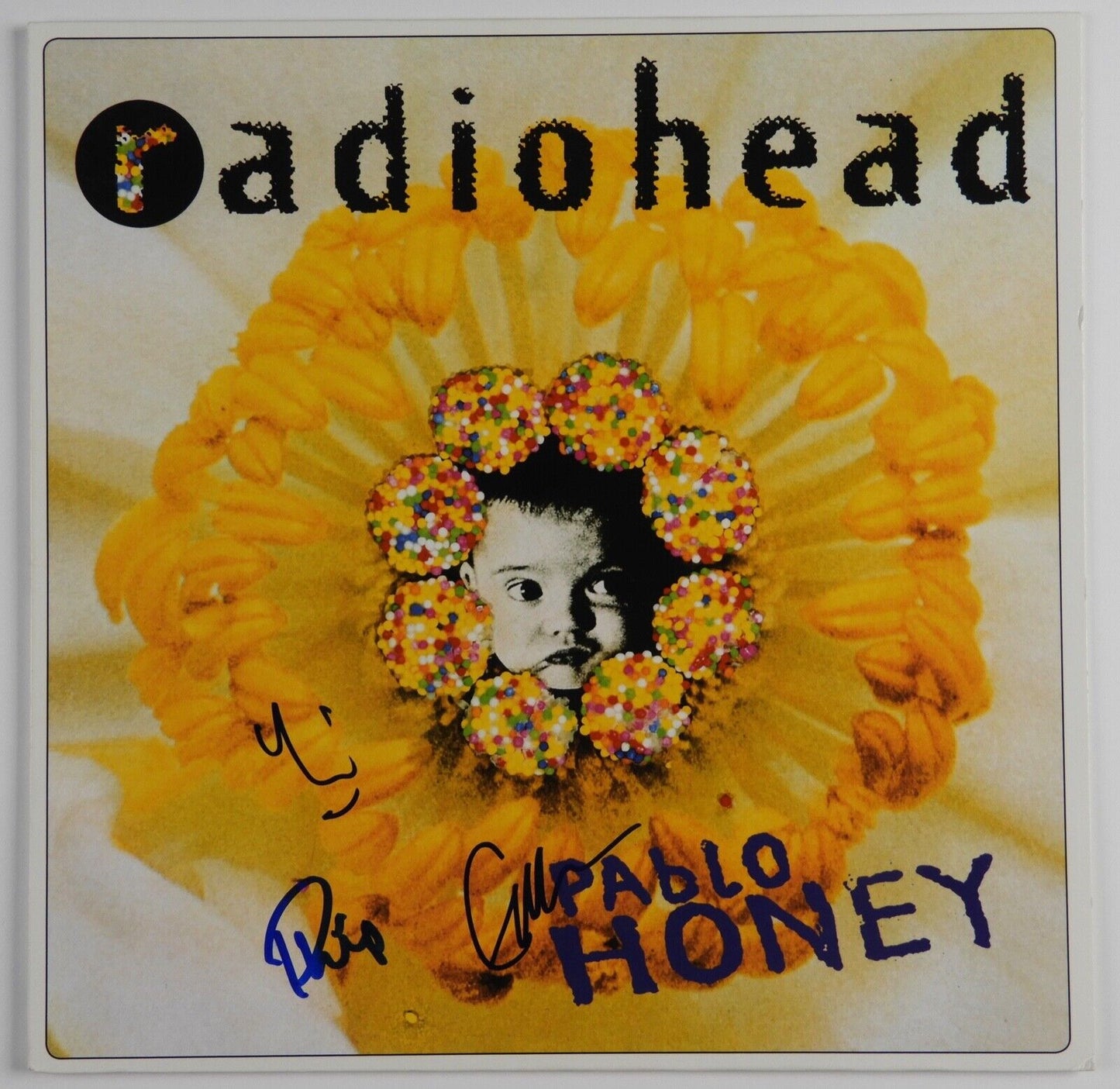 Radiohead JSA Signed Autograph Album Vinyl Record Pablo Honey