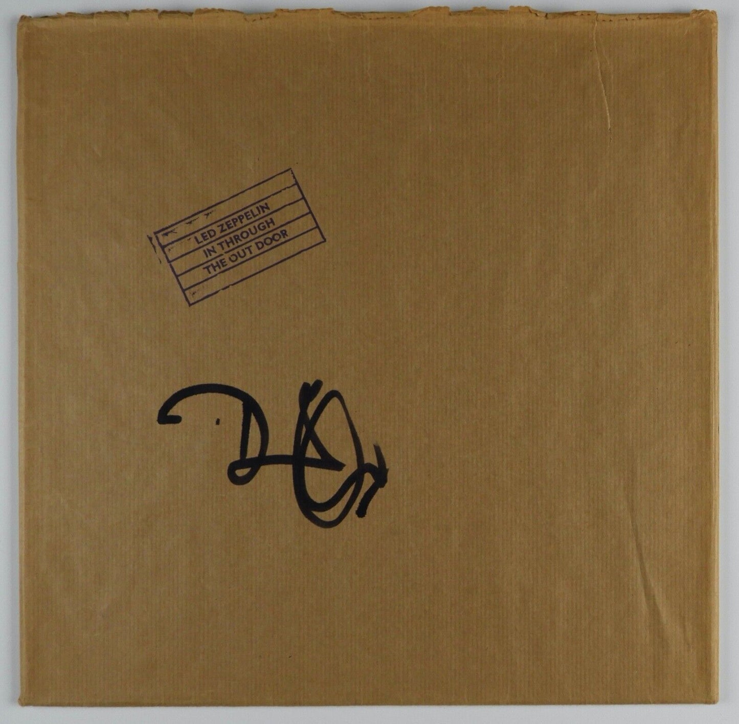 Robert Plant Led Zeppelin JSA Epperson Signed Autograph Album Record Vinyl REAL